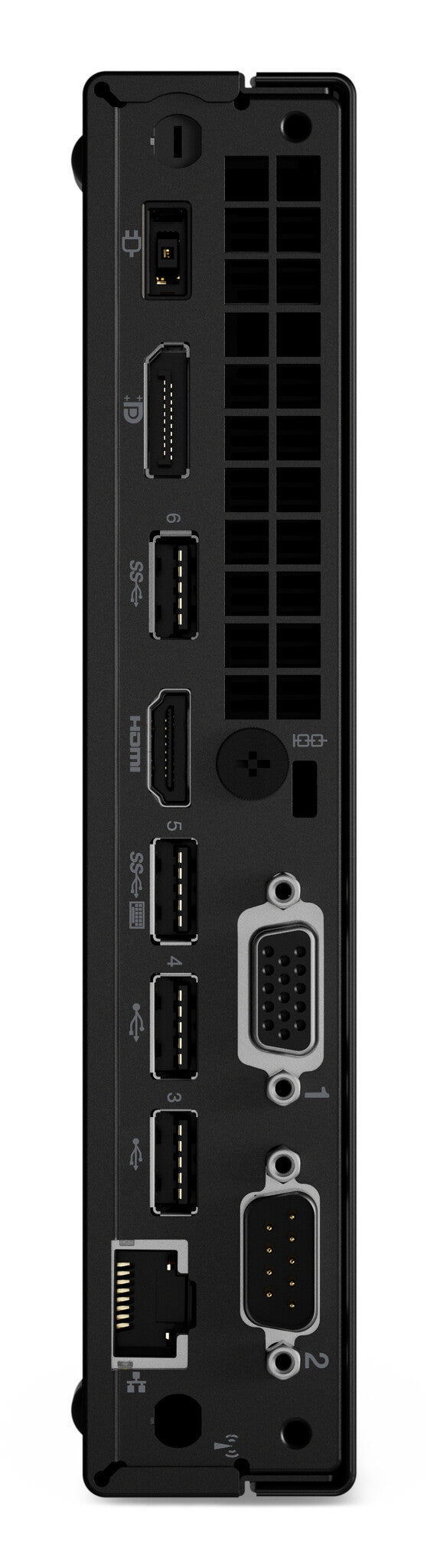 Lenovo ThinkCentre M75q Gen 2 AMD Ryzen™ 5 5600GE 16 GB DDR4-SDRAM 256 GB SSD Windows 11 Pro Mini PC Mini-PC Svart