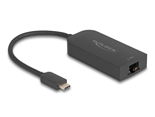 DeLOCK 66046 dockningsstationer för bärbara datorer Kabel USB 3.2 Gen 1 (3.1 Gen 1) Type-C Svart