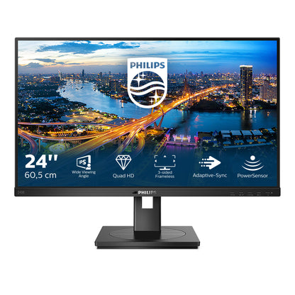 Philips B Line 245B1/00 LED display 60,5 cm (23.8") 2560 x 1440 pixlar Quad HD Svart