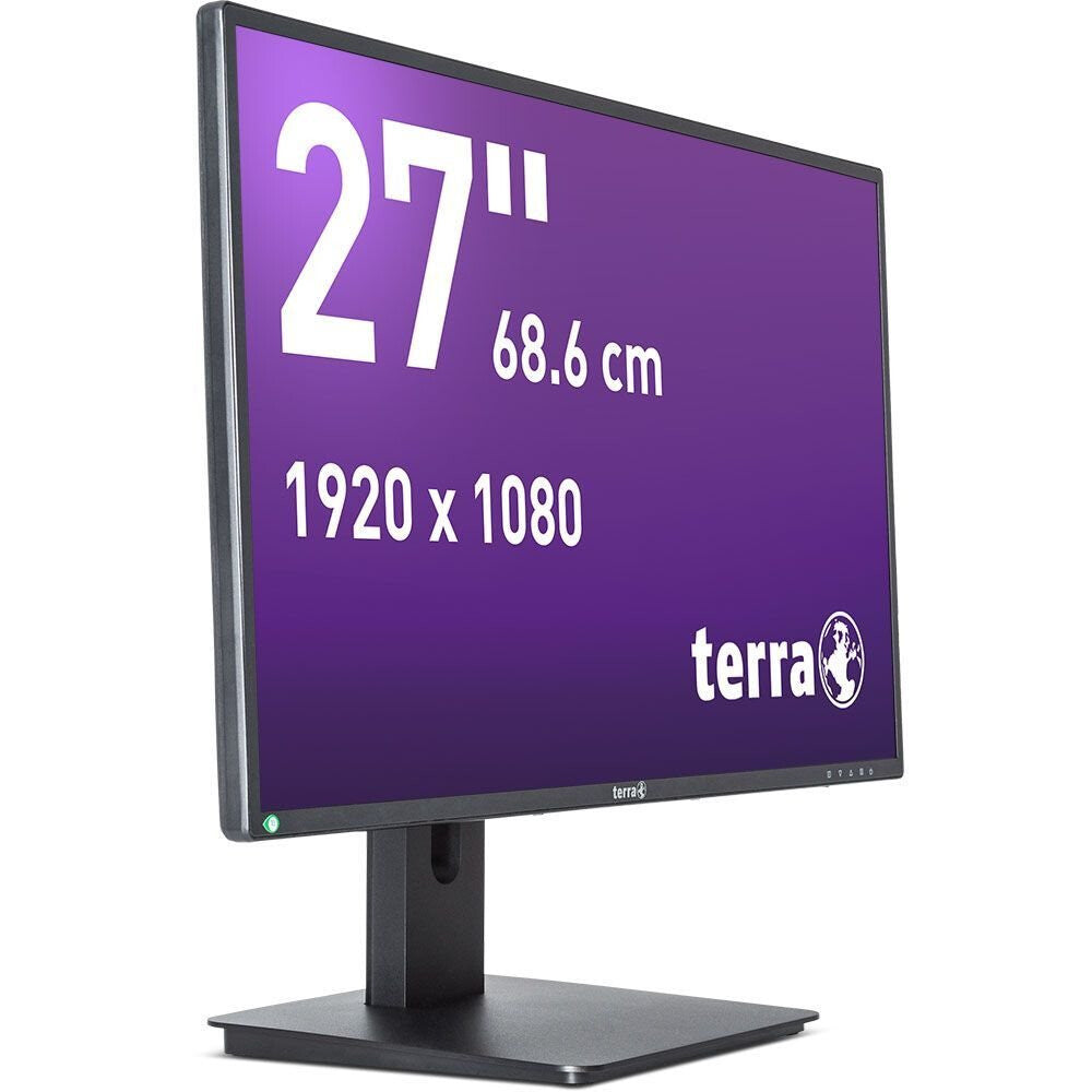 TERRA 3030207 LED display 68,6 cm (27") 1920 x 1080 pixlar Full HD Svart