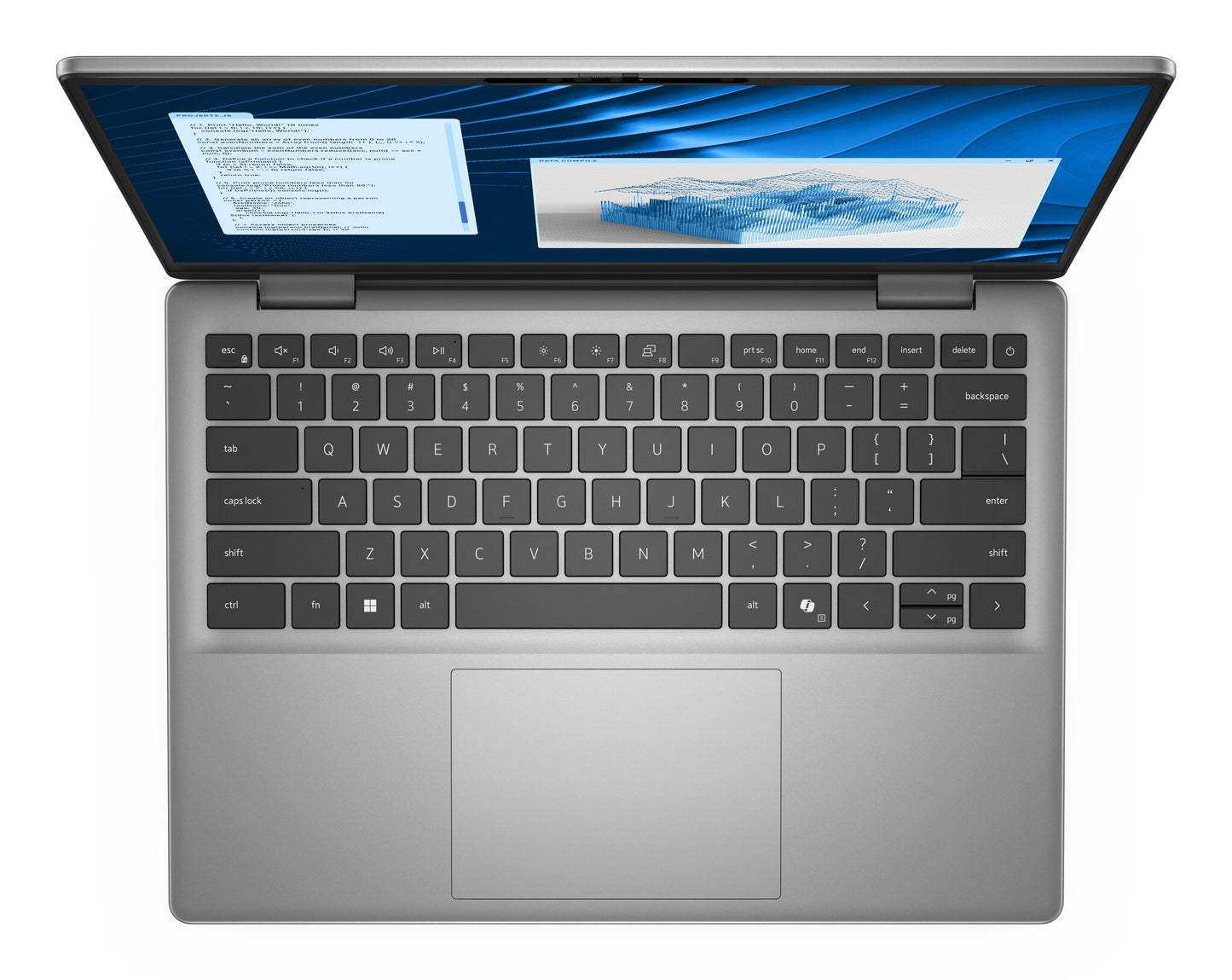 DELL Latitude 5455 Qualcomm Snapdragon X1P-42-100 Bärbar dator 35,6 cm (14") Full HD+ 16 GB LPDDR5x-SDRAM 512 GB SSD Wi-Fi 7 (802.11be) Windows 11 Pro Nordic Grå