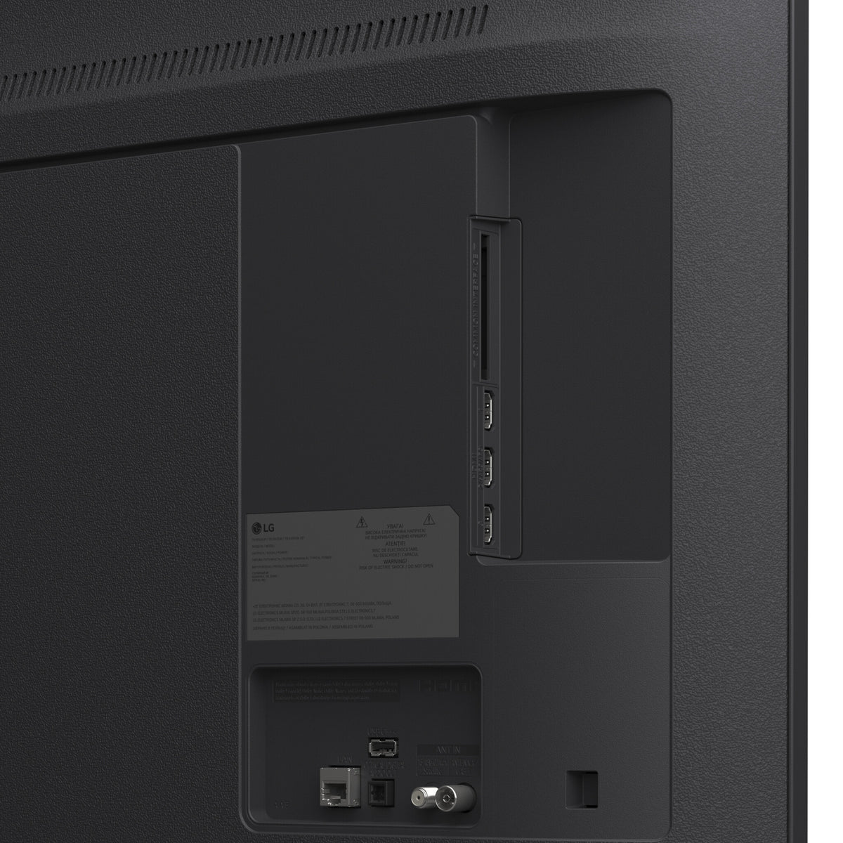 LG UHD AI 50UA75006LA 127 cm (50") 4K Ultra HD Smart-TV Wi-Fi Svart