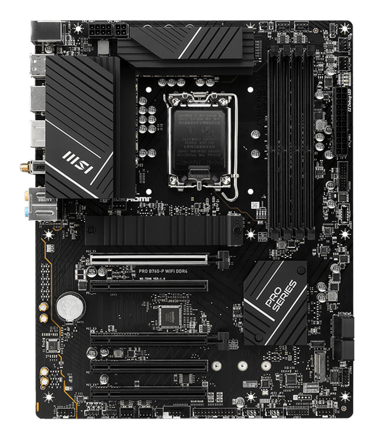 MSI PRO B760-P WIFI DDR4 moderkort LGA 1700 ATX