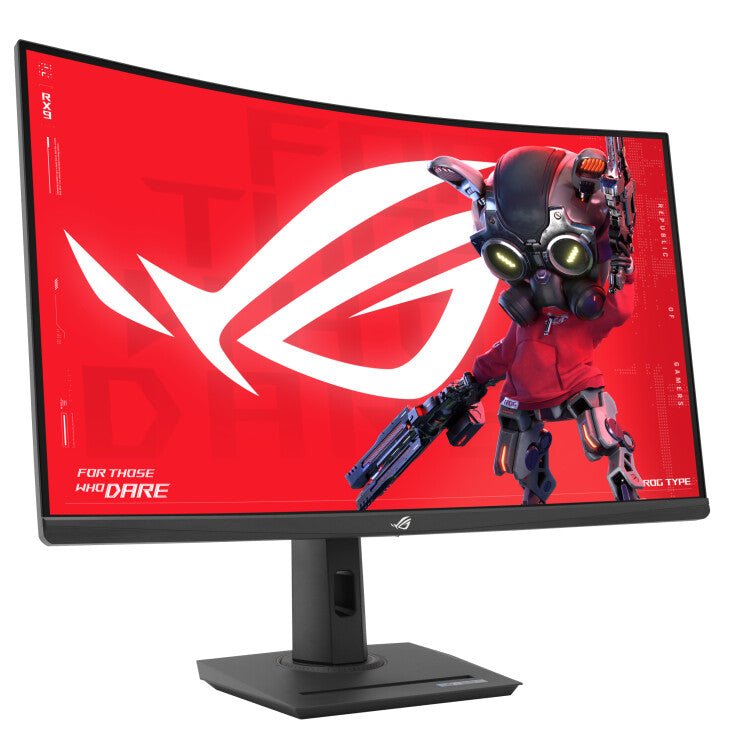 ASUS ROG Strix XG32WCS platta pc-skärmar 80 cm (31.5") 2560 x 1440 pixlar Quad HD LED Svart
