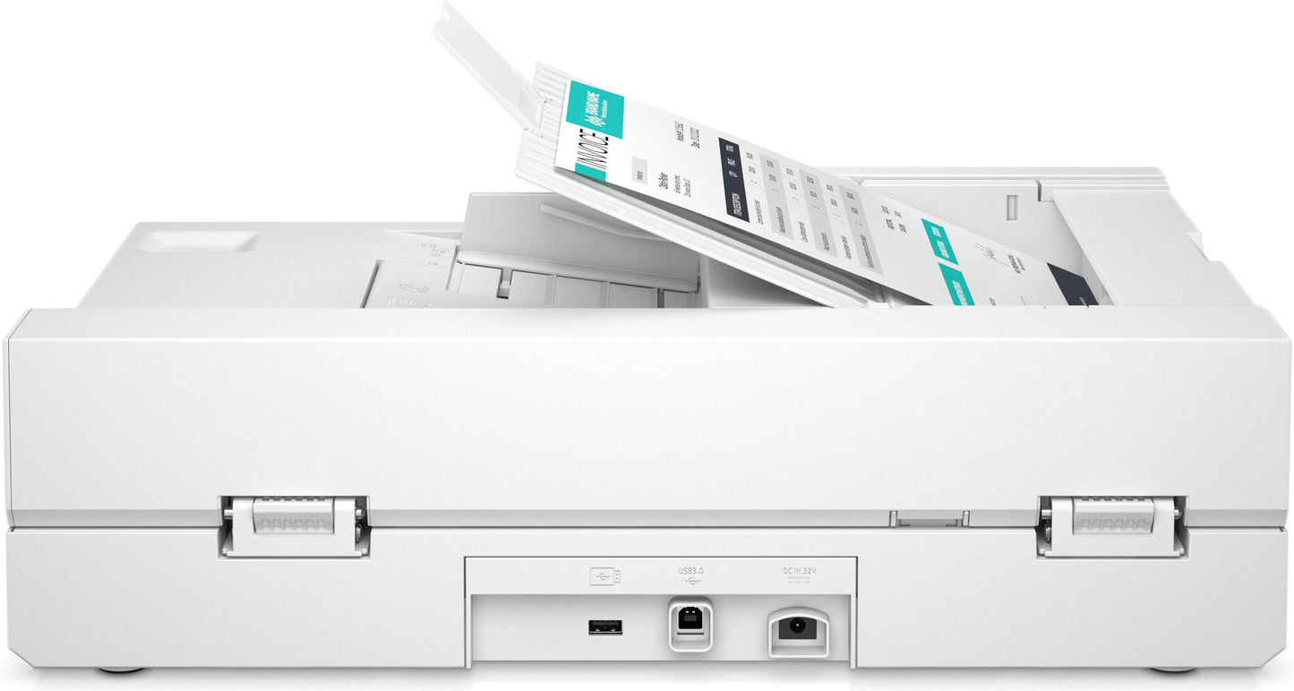 HP Scanjet Pro 3600 f1 Flatbädds- och ADF-scanner 1200 x 1200 DPI A4 Vit