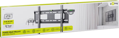 Goobay 49890 tv-fäste 139,7 cm (55") Svart