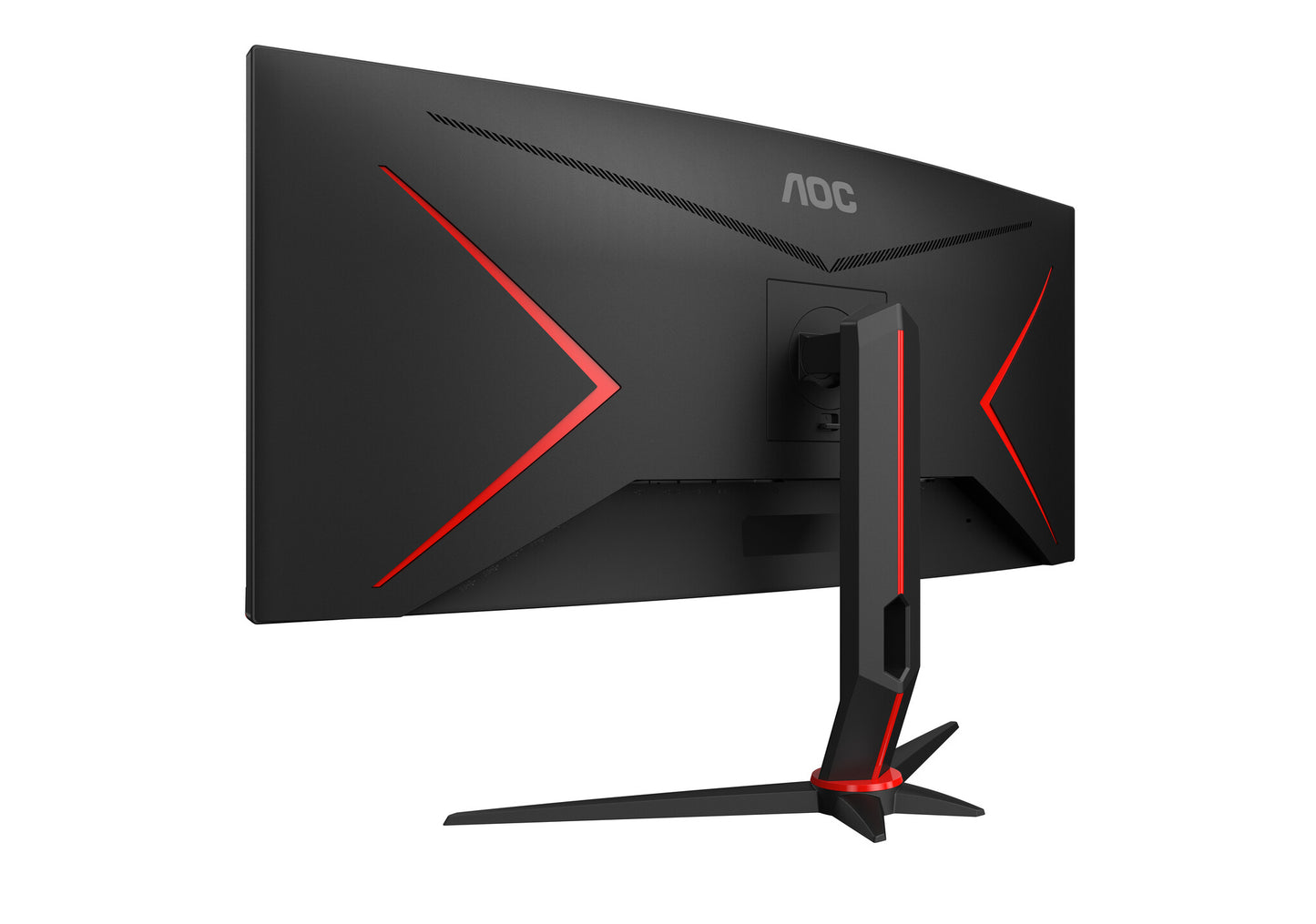 AOC G2 CU34G2XP platta pc-skärmar 86,4 cm (34") 3440 x 1440 pixlar UltraWide Quad HD LED Svart, Röd