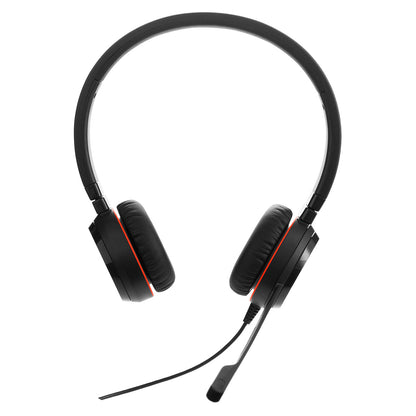Jabra Evolve 20 SE Headset Kabel Huvudband Kontor/callcenter USB Type-C / USB Type-A Svart