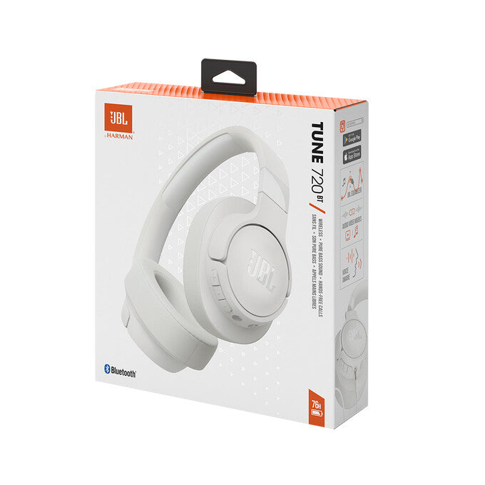 JBL Tune 720BT Headset Trådlös Huvudband Samtal/musik Bluetooth Vit