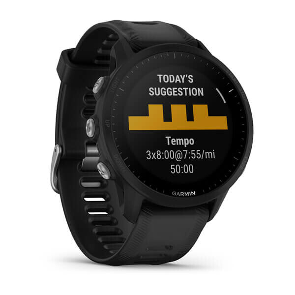 Garmin Forerunner 955 3,3 cm (1.3") LCD Digital 260 x 260 pixlar Pekskärm Svart Wi-Fi GPS