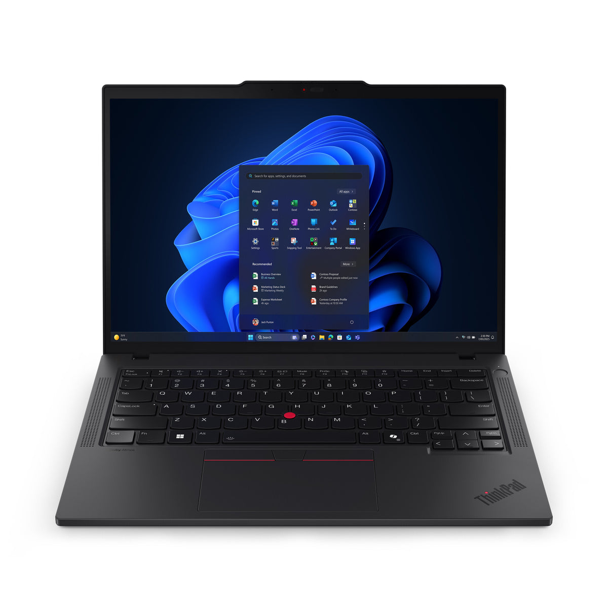 Lenovo ThinkPad T14 Gen 6 (Intel) Copilot+ PC Intel Core Ultra 5 226V Bärbar dator 35,6 cm (14") WUXGA 16 GB LPDDR5x-SDRAM 512 GB SSD Wi-Fi 7 (802.11be) Windows 11 Pro Nordic Svart