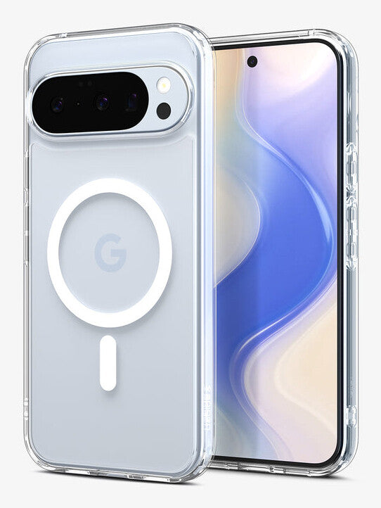 Spigen ACS09702 mobiltelefonfodral 16 cm (6.3") Mobilskal Transparent, Vit
