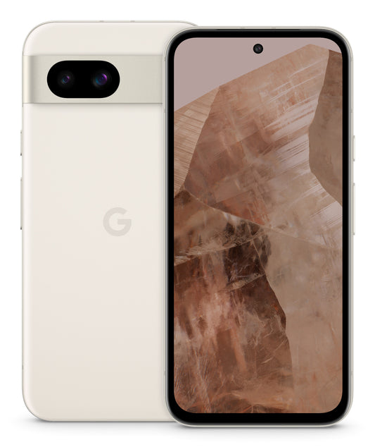 Google Pixel 8a 15,5 cm (6.1") Dubbla SIM-kort Android 14 5G USB Type-C 8 GB 128 GB 4492 mAh Vit