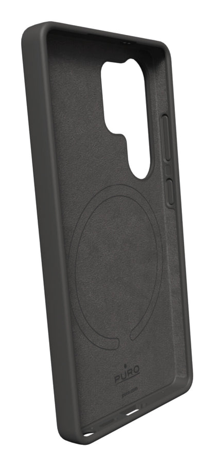 PURO PUSGS25UICONMAGBLK mobiltelefonfodral 17,5 cm (6.9") Omslag Svart