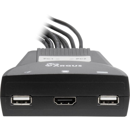 Inter-Tech 88887340 KVM-switchar Svart