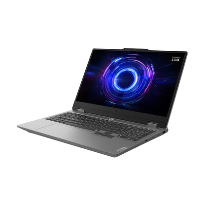 Lenovo LOQ 15IRX10 Intel® Core™ i7 i7-13650HX Bärbar dator 39,6 cm (15.6") Full HD 16 GB DDR5-SDRAM 1 TB SSD NVIDIA GeForce RTX 5070 Wi-Fi 6 (802.11ax) Windows 11 Home tyska Grå