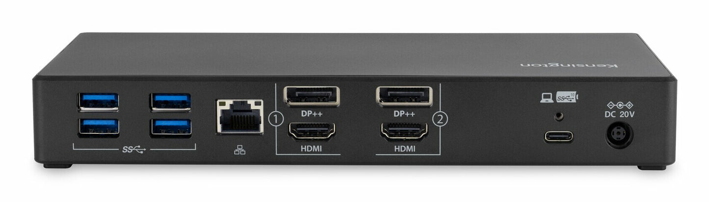 Kensington SD4781P USB-C® och USB-A dubbel 4K-dockningsstation