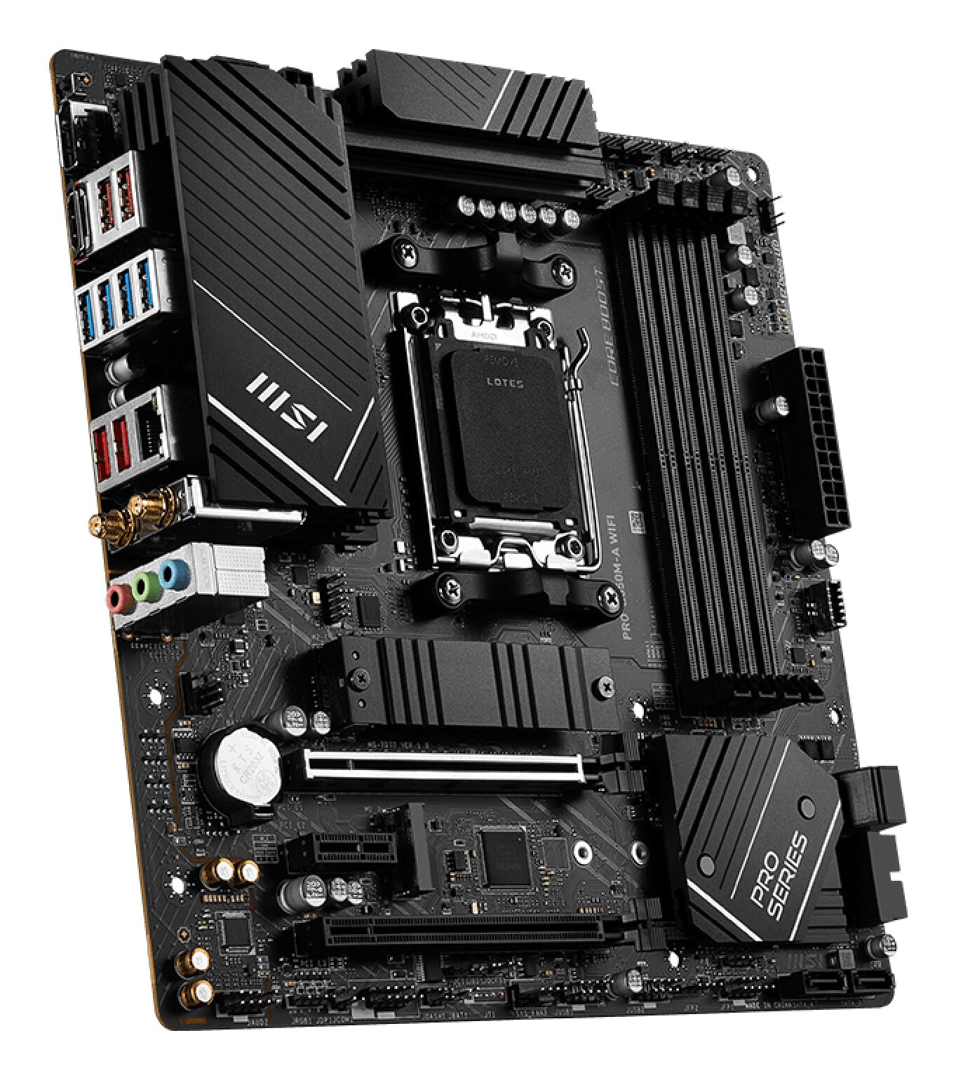 MSI PRO B650M-A WIFI moderkort AMD B650 AM5-sockel micro ATX