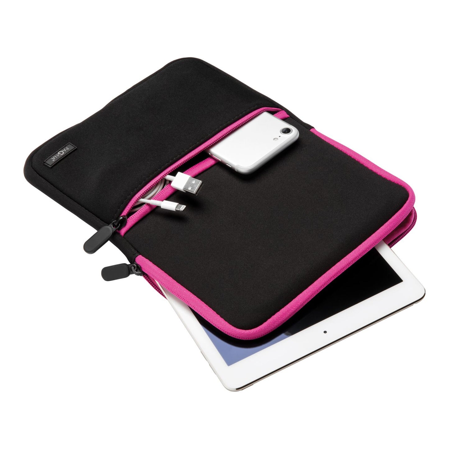 Pagna 99517-34 iPad-fodral 25,4 cm (10") Överdrag Svart, Rosa