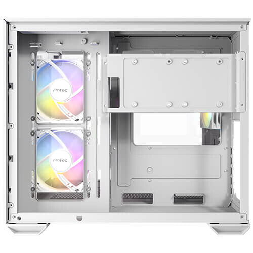 Antec CX600M Trio ARGB White Mini Tower Transparent, Vit