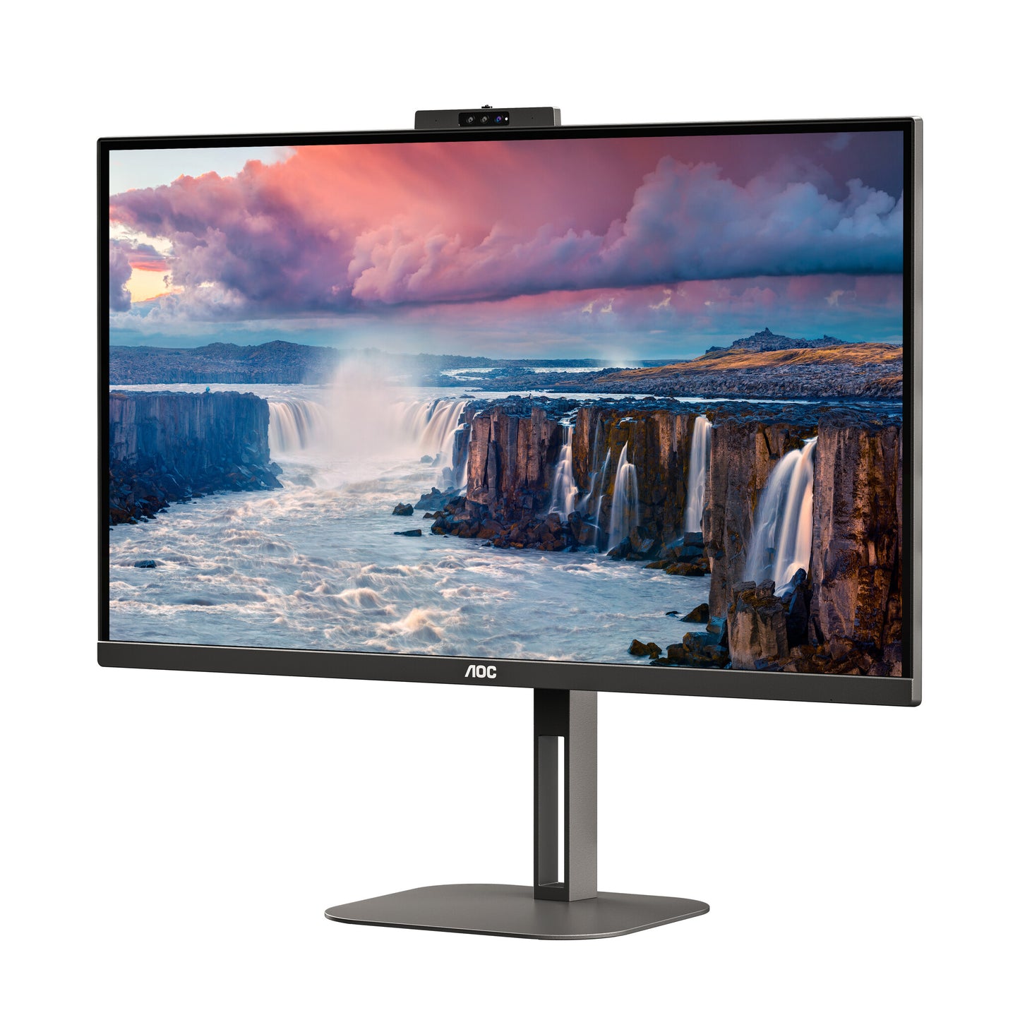 AOC V5 Q27V5CW/BK platta pc-skärmar 68,6 cm (27") 2560 x 1440 pixlar Quad HD LED Svart
