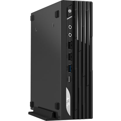 MSI PRO DP21 14M-890EU PC Intel® Core™ i3 i3-14100 8 GB DDR5-SDRAM 256 GB SSD Windows 11 Pro Skrivbord Mini-PC Svart