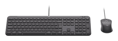 Logitech 920-013347 tangentbord Mus inkluderad Hem / Kontor USB QWERTY Nordic grafit