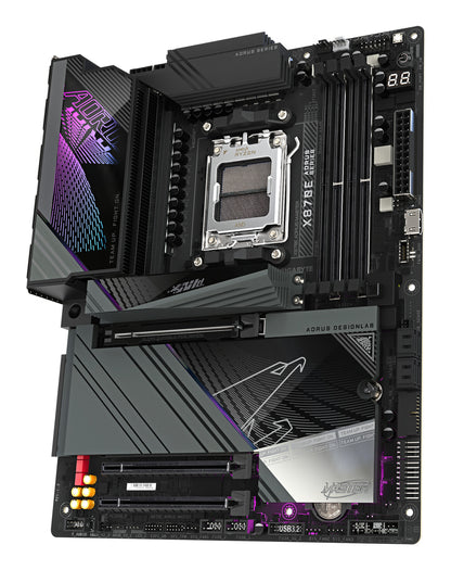 GIGABYTE X870E AORUS MASTER moderkort AMD X870 AM5-sockel ATX