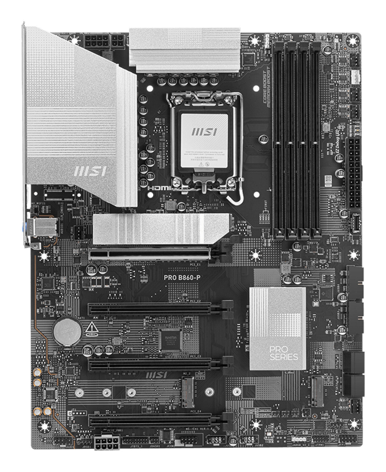 MSI PRO B860-P moderkort Intel B860 LGA 1851 (Socket V1) ATX