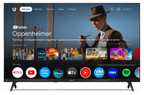 Sharp 32HF2265E TV-apparat 81,3 cm (32") HD Smart-TV Wi-Fi Svart