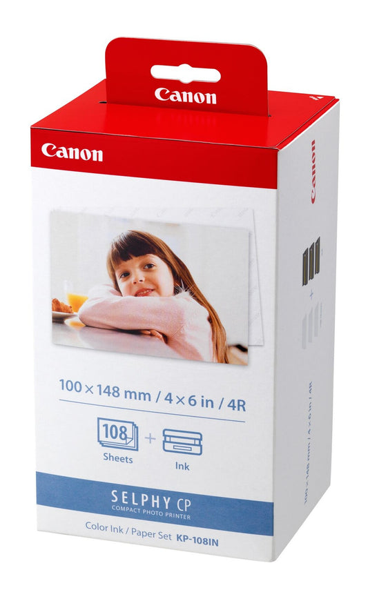 Canon KP-108IN Röd, Vit