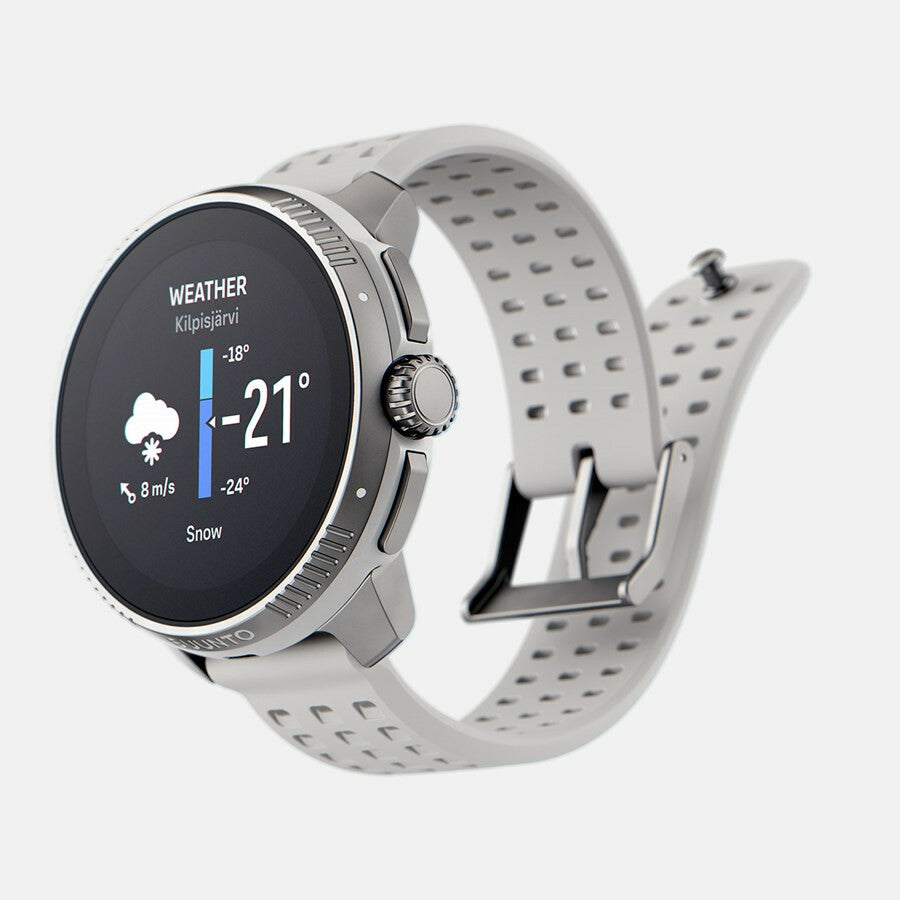 Suunto Race 3,63 cm (1.43") AMOLED 49 mm Digital 466 x 466 pixlar Pekskärm Vit GPS