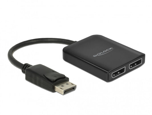DeLOCK 87768 bilddelare DisplayPort 2x DisplayPort