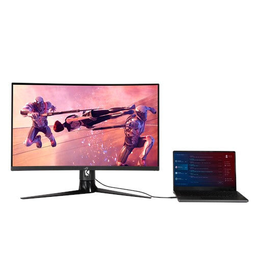 ASUS ROG Strix XG32VC platta pc-skärmar 80 cm (31.5") 2560 x 1440 pixlar Quad HD LED Svart
