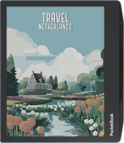 PocketBook Era Color e-bokläsare Pekskärm 32 GB Wi-Fi Svart, Ljusblå