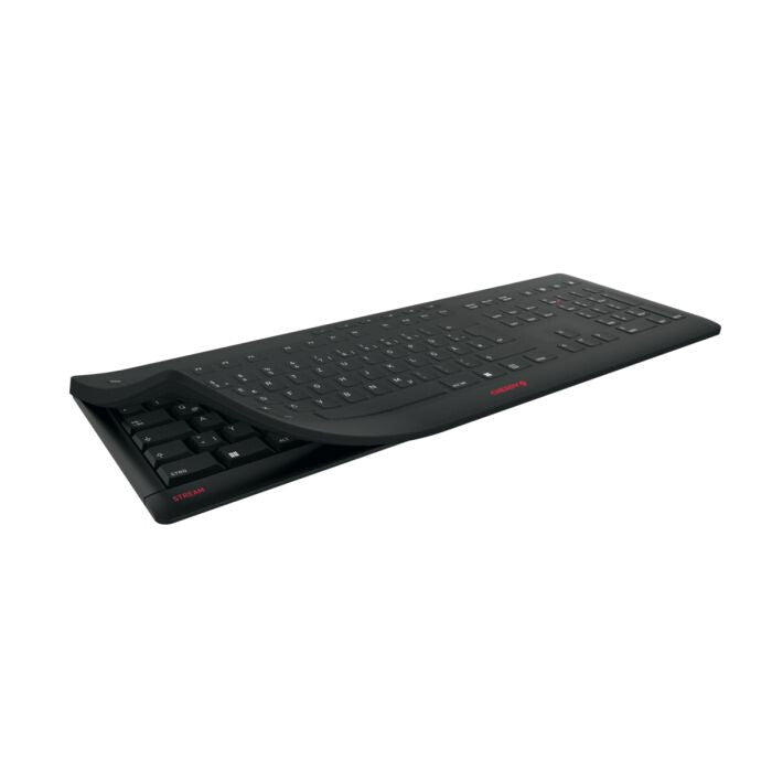 CHERRY JK-8502EU-2 tangentbord Universal USB QWERTY Engelsk Svart