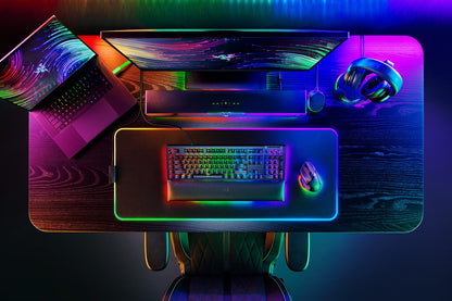 Razer BlackWidow V4 Pro tangentbord Spela USB QWERTZ tyska Svart