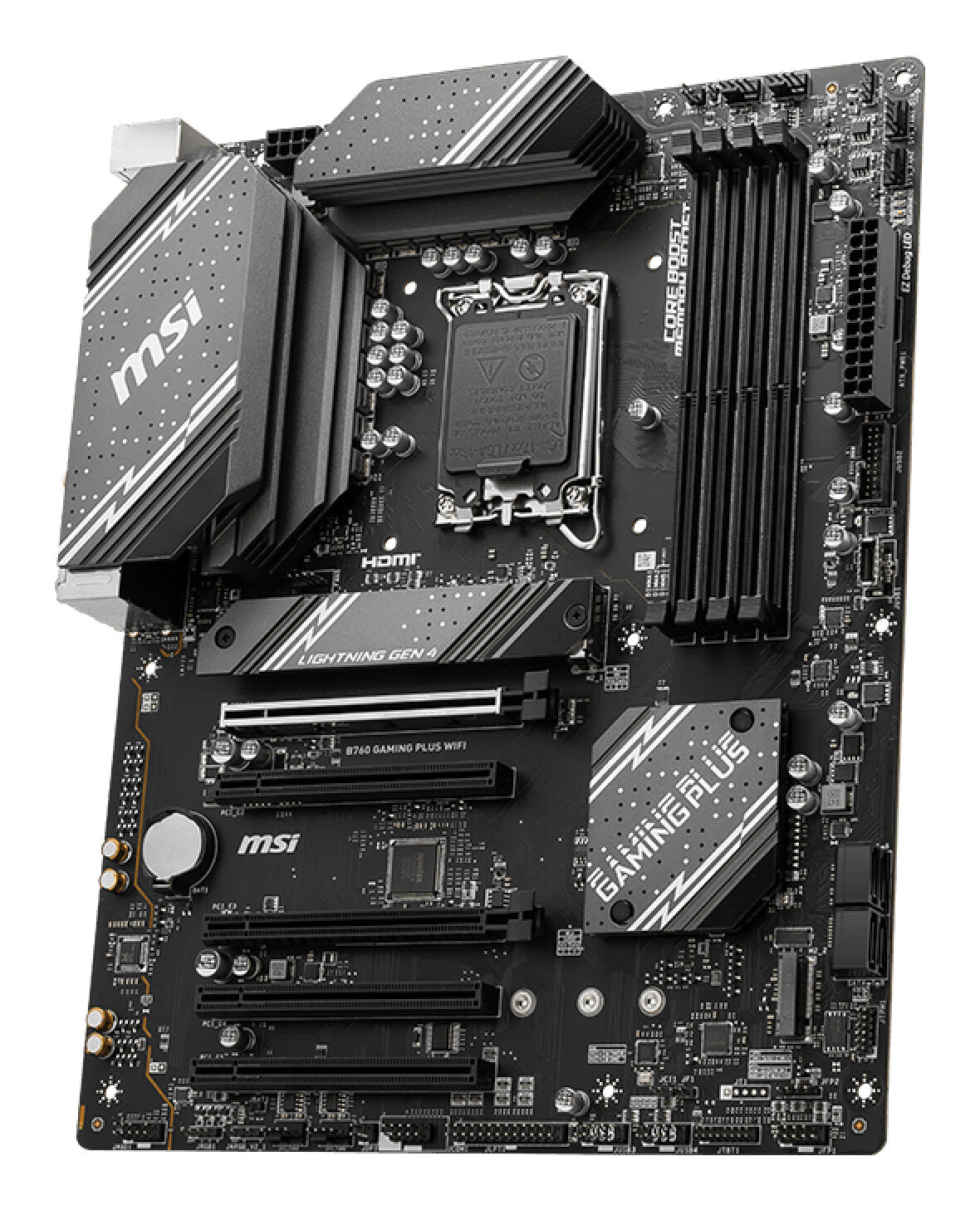 MSI B760 GAMING PLUS WIFI moderkort Intel B760 LGA 1700 ATX
