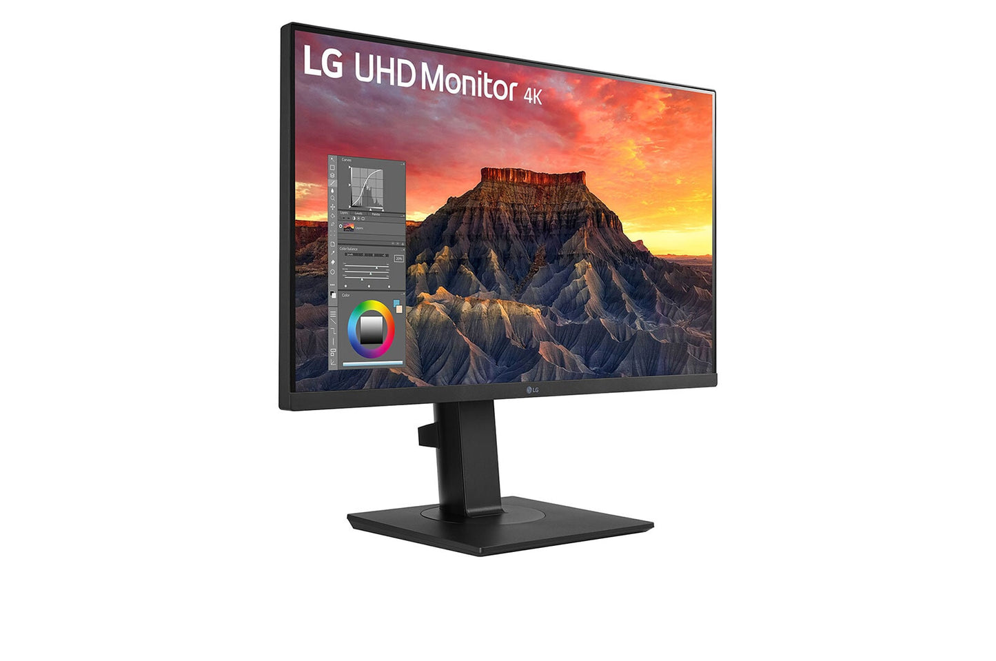 LG 27BQ65UB platta pc-skärmar 68,6 cm (27") 3840 x 2160 pixlar 4K Ultra HD LED Svart