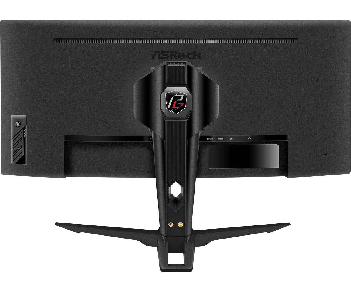 Asrock PG34WQ15R2B platta pc-skärmar 86,4 cm (34") 3440 x 1440 pixlar UltraWide Quad HD Svart