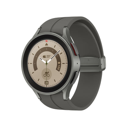 Samsung Galaxy Watch5 Pro 3,56 cm (1.4") OLED 45 mm Digital 450 x 450 pixlar Pekskärm Titan Wi-Fi GPS