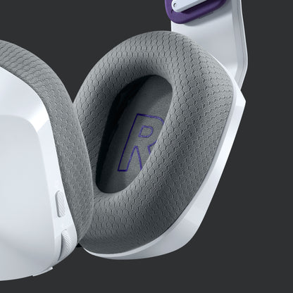 Logitech G 981-000883 hörlur och headset Trådlös Huvudband Spela Vit