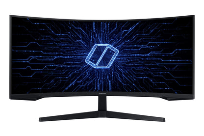 Samsung G55T platta pc-skärmar 86,4 cm (34") 3440 x 1440 pixlar UltraWide Quad HD LED Svart