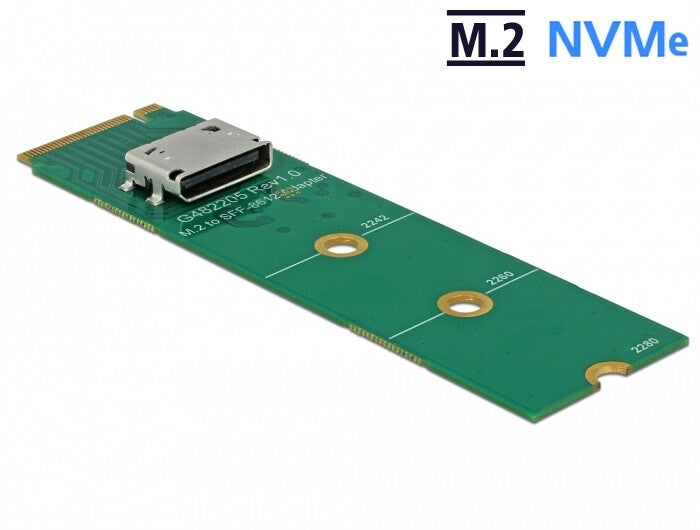 DeLOCK 64040 nätverkskort/adapters Intern M.2