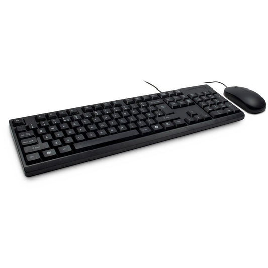 Inter-Tech NK-1000EC tangentbord Mus inkluderad Kontor USB QWERTY Engelsk Svart