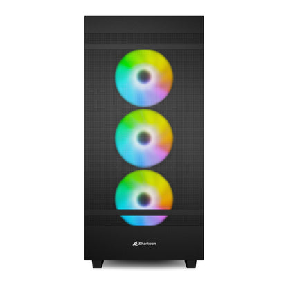Sharkoon REBEL C50 RGB ATX Full Tower Svart