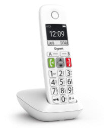 Gigaset E290 Duo Analog telefon/DECT-telefon Namn och uppringnings-ID Vit