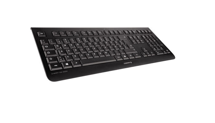 CHERRY DW 3000 tangentbord Mus inkluderad Universal RF Trådlös AZERTY Fransk Svart