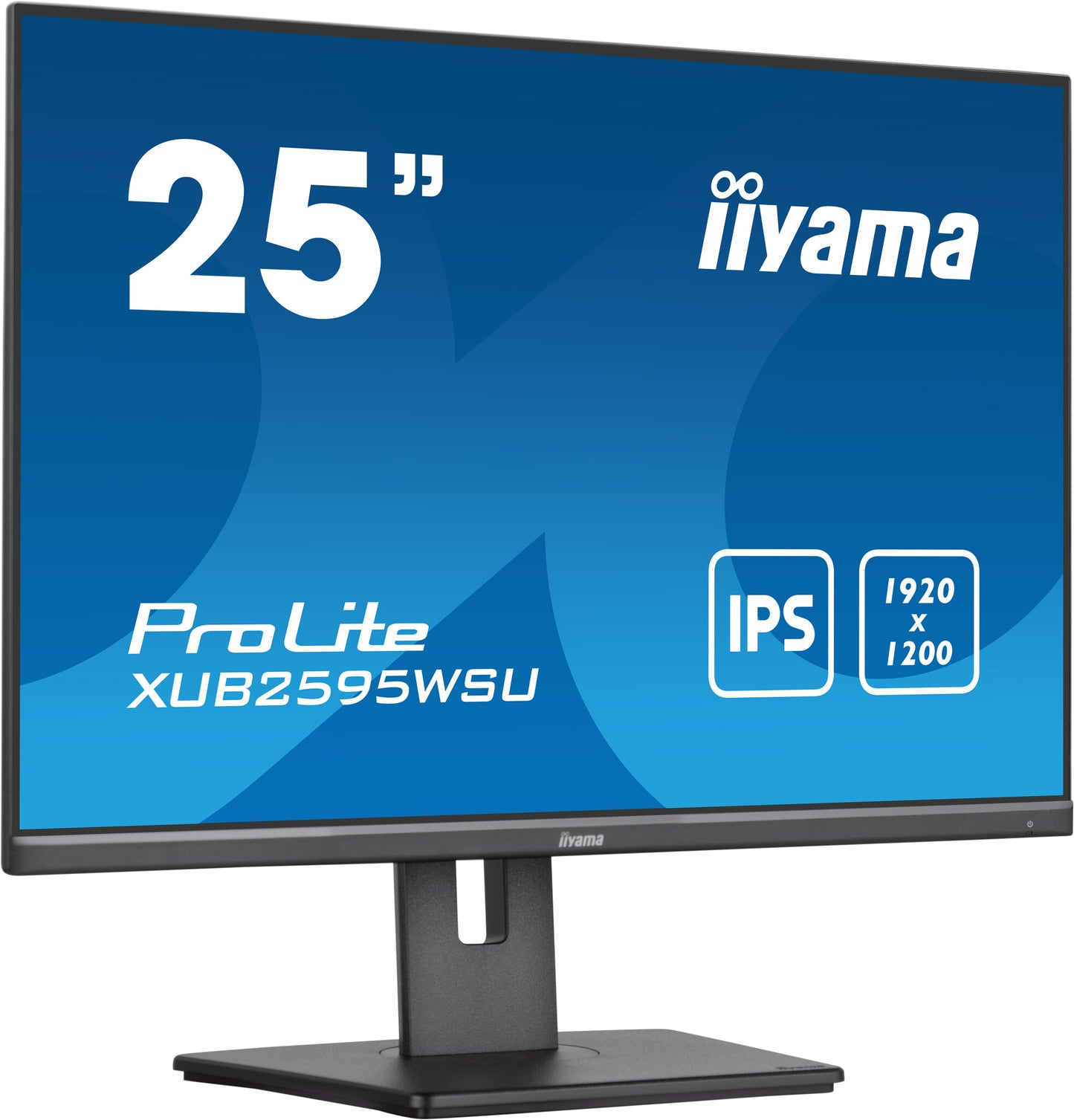 iiyama ProLite XUB2595WSU-B5 platta pc-skärmar 63,5 cm (25") 1920 x 1200 pixlar WUXGA LED Svart