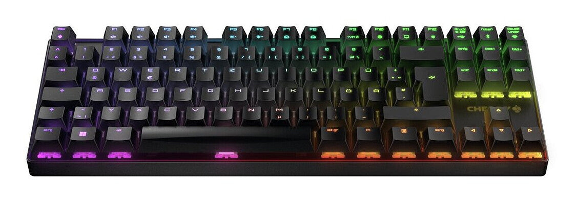 CHERRY MX 8.2 TKL Wireless RGB tangentbord Spela USB + RF Wireless + Bluetooth QWERTZ tyska Svart